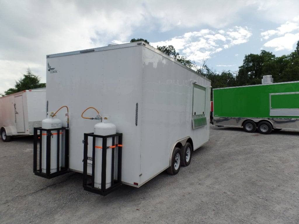 257-8.5-x-18-concession-food-white-trailer-with-appliances-2.jpg 8.5' x 18' Concession Food White Trailer With Appliances