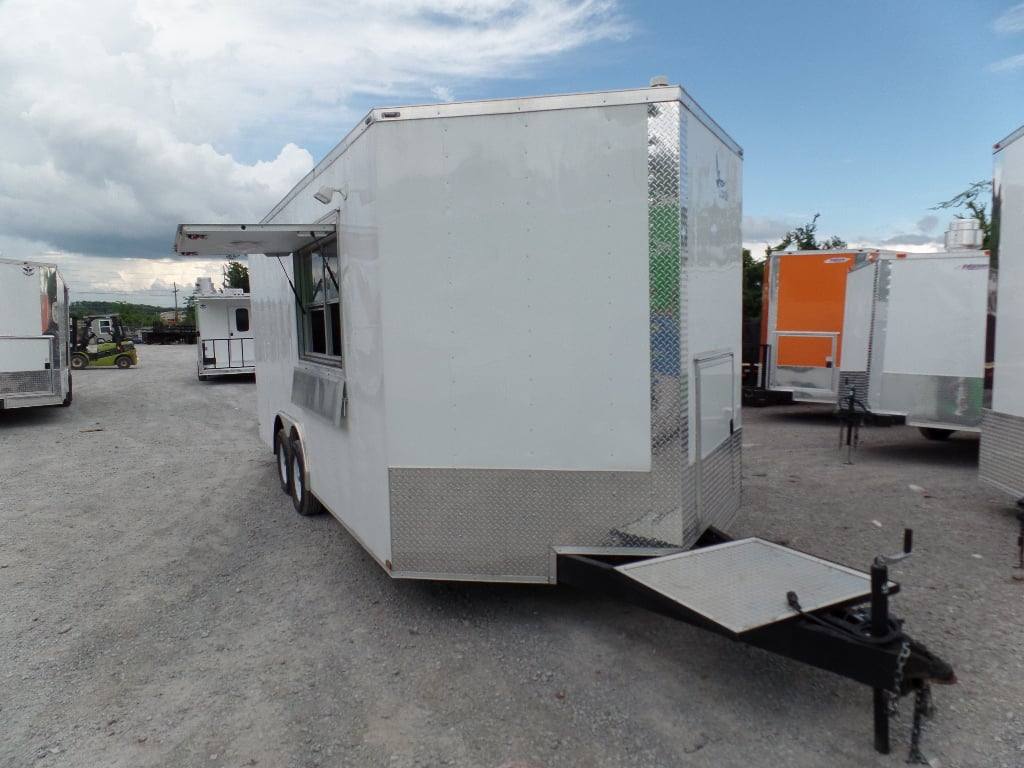 257-8.5-x-18-concession-food-white-trailer-with-appliances-22.jpg 8.5' x 18' Concession Food White Trailer With Appliances