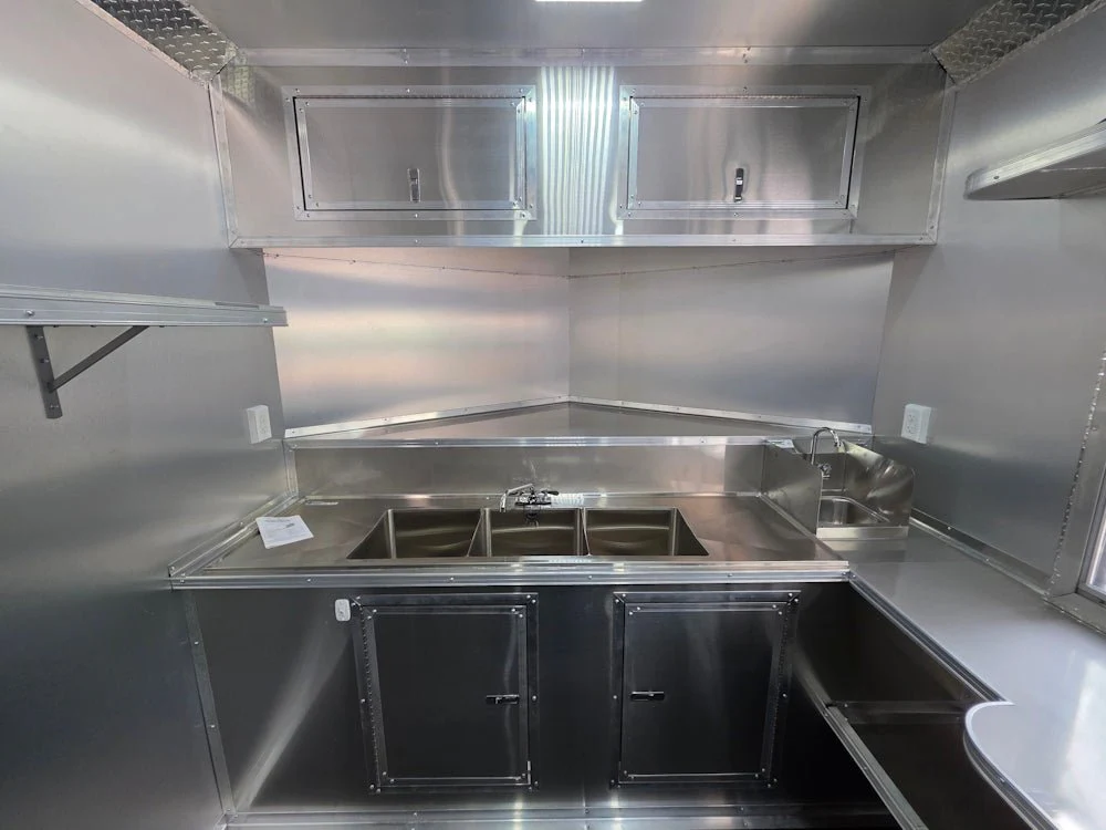 26-8.5-x-20-black-w-blackout-concession-trailer-with-8-porch-food-event-catering-22.webp 8.5 X 20 Black W/ Blackout Concession Trailer With 8' Porch Food Event Catering