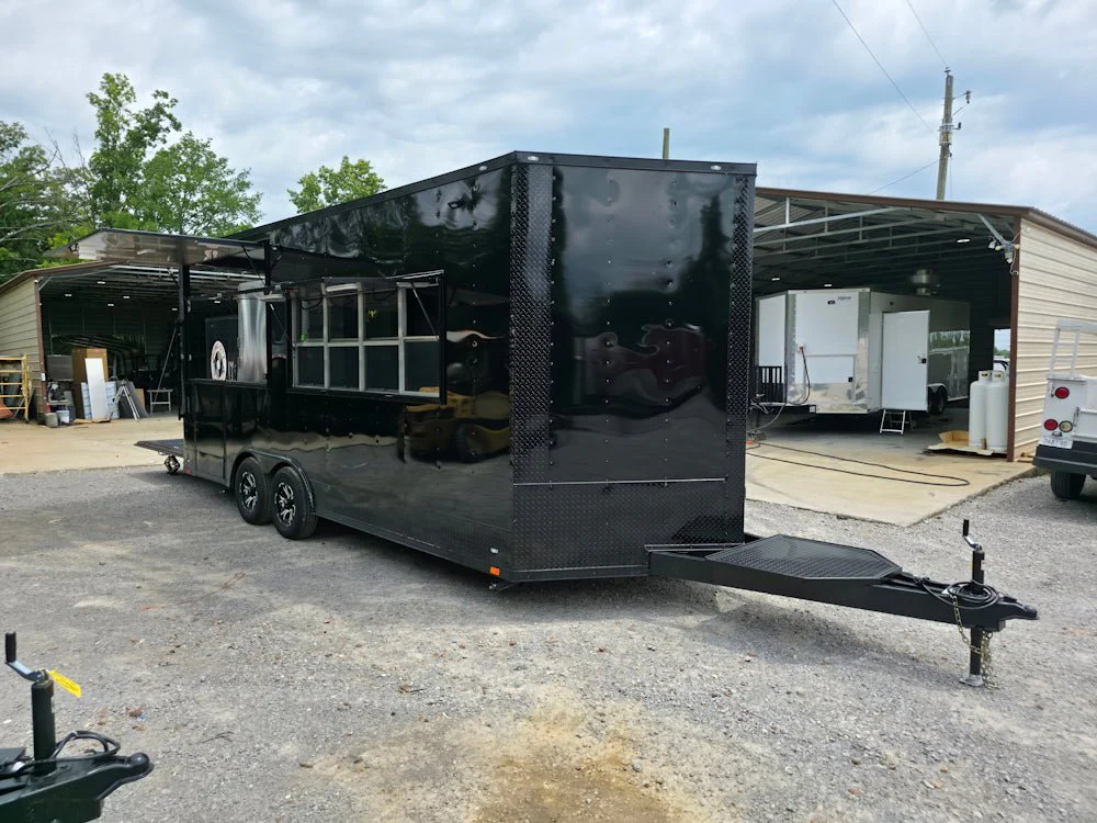 26-8.5-x-20-black-w-blackout-concession-trailer-with-8-porch-food-event-catering-31.webp 8.5 X 20 Black W/ Blackout Concession Trailer With 8' Porch Food Event Catering