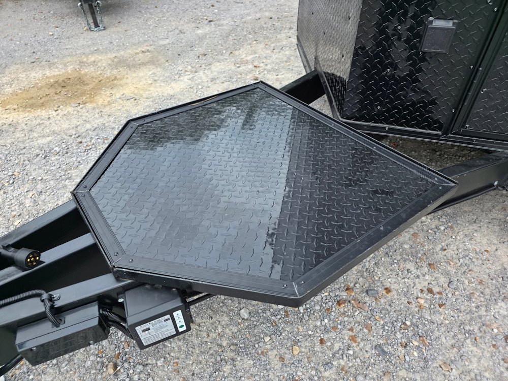 26-8.5-x-20-black-w-blackout-concession-trailer-with-8-porch-food-event-catering-4.jpg 8.5 X 20 Black W/ Blackout Concession Trailer With 8' Porch Food Event Catering