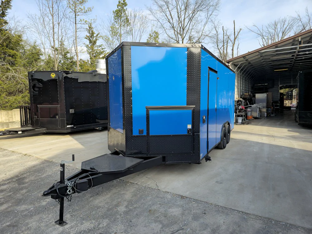 261-8.5-x-18-concession-trailer-cobalt-blue-food-event-catering-3.webp 8.5' X 18' Concession Trailer Cobalt Blue Food Event Catering