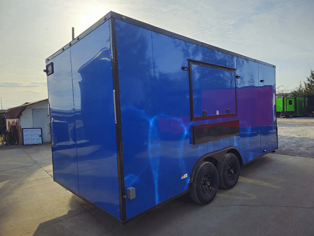 261-8.5-x-18-concession-trailer-cobalt-blue-food-event-catering-7.webp 8.5' X 18' Concession Trailer Cobalt Blue Food Event Catering