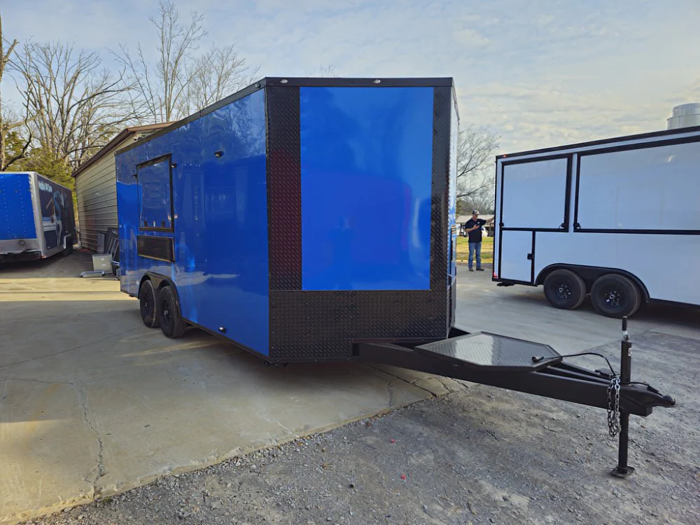 261-8.5-x-18-concession-trailer-cobalt-blue-food-event-catering-9.webp 8.5' X 18' Concession Trailer Cobalt Blue Food Event Catering