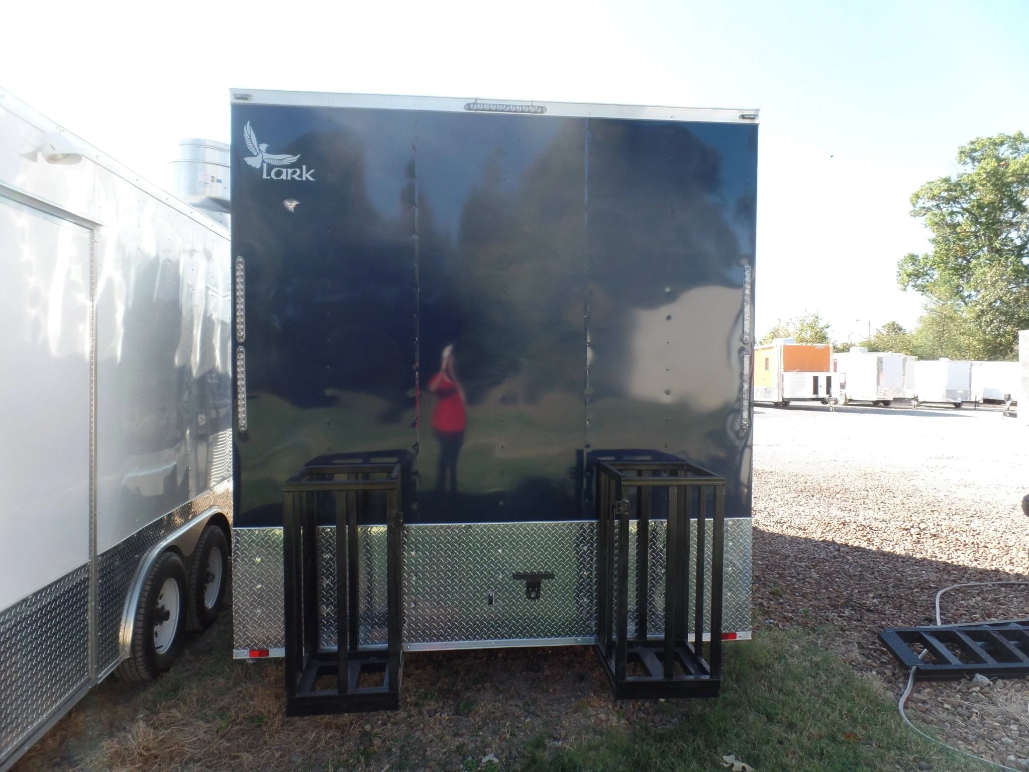 264-8.5-x-18-concession-trailer-indigo-blue-food-event-catering-2.webp 8.5' x 18' Concession Trailer Indigo Blue Food Event Catering