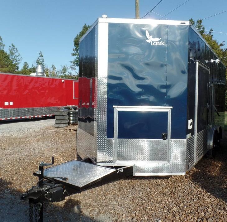 264-8.5-x-18-concession-trailer-indigo-blue-food-event-catering-7.jpg 8.5' x 18' Concession Trailer Indigo Blue Food Event Catering