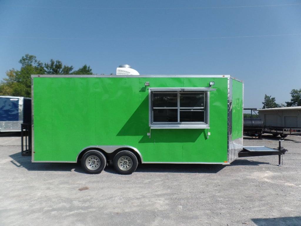 265-8.5-x-18-concession-trailer-lime-green-event-catering-12.jpg 8.5' x 18' Concession Trailer Lime Green Event Catering