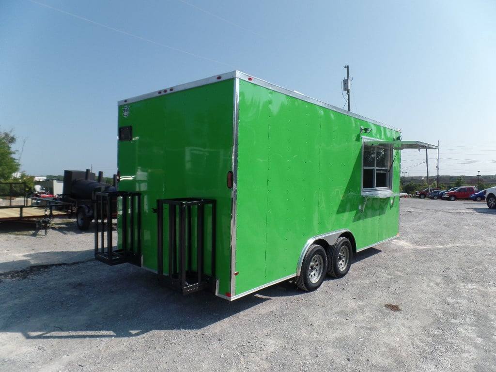 265-8.5-x-18-concession-trailer-lime-green-event-catering-21.jpg 8.5' x 18' Concession Trailer Lime Green Event Catering
