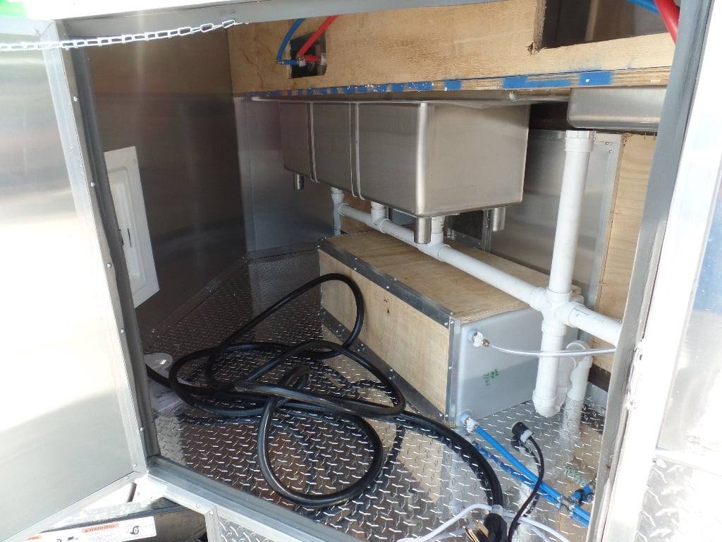 265-8.5-x-18-concession-trailer-lime-green-event-catering-5.jpg 8.5' x 18' Concession Trailer Lime Green Event Catering