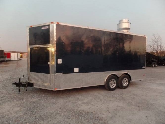 269-8.5-x-18-concession-trailer-white-food-event-catering-trailer-3.jpg 8.5' x 18' Concession Trailer White Food Event Catering Trailer