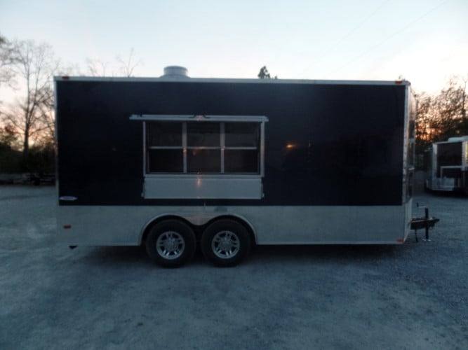 269-8.5-x-18-concession-trailer-white-food-event-catering-trailer-7.jpg 8.5' x 18' Concession Trailer White Food Event Catering Trailer