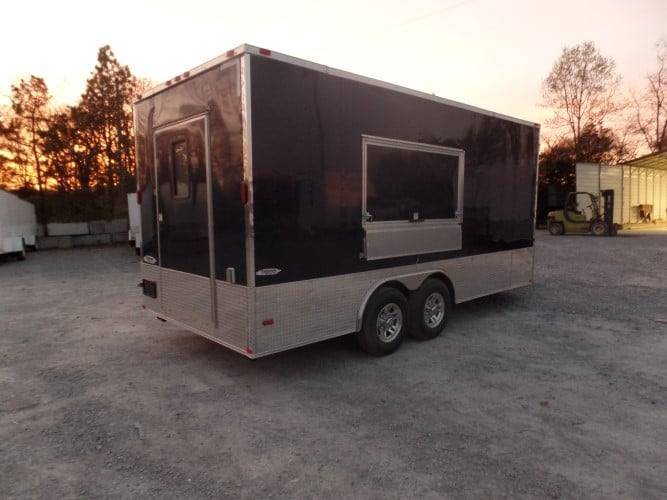 269-8.5-x-18-concession-trailer-white-food-event-catering-trailer-8.jpg 8.5' x 18' Concession Trailer White Food Event Catering Trailer