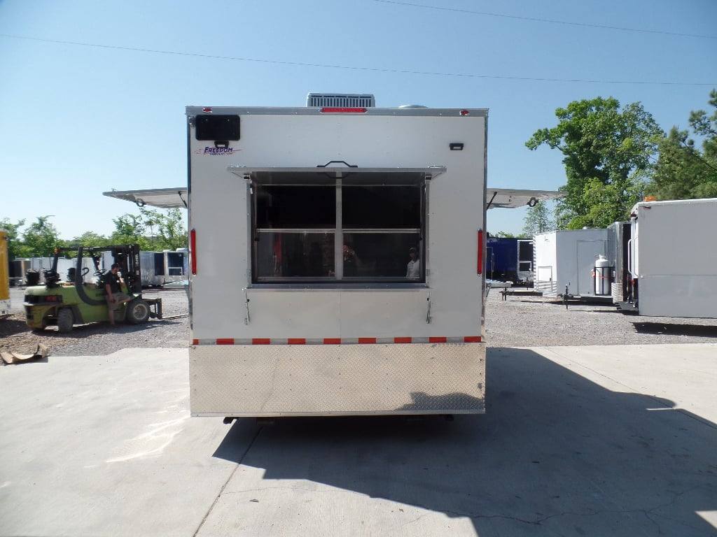 270-8.5-x-18-concession-white-event-food-catering-trailer-25.jpg 8.5' x 18' Concession White Event Food Catering Trailer