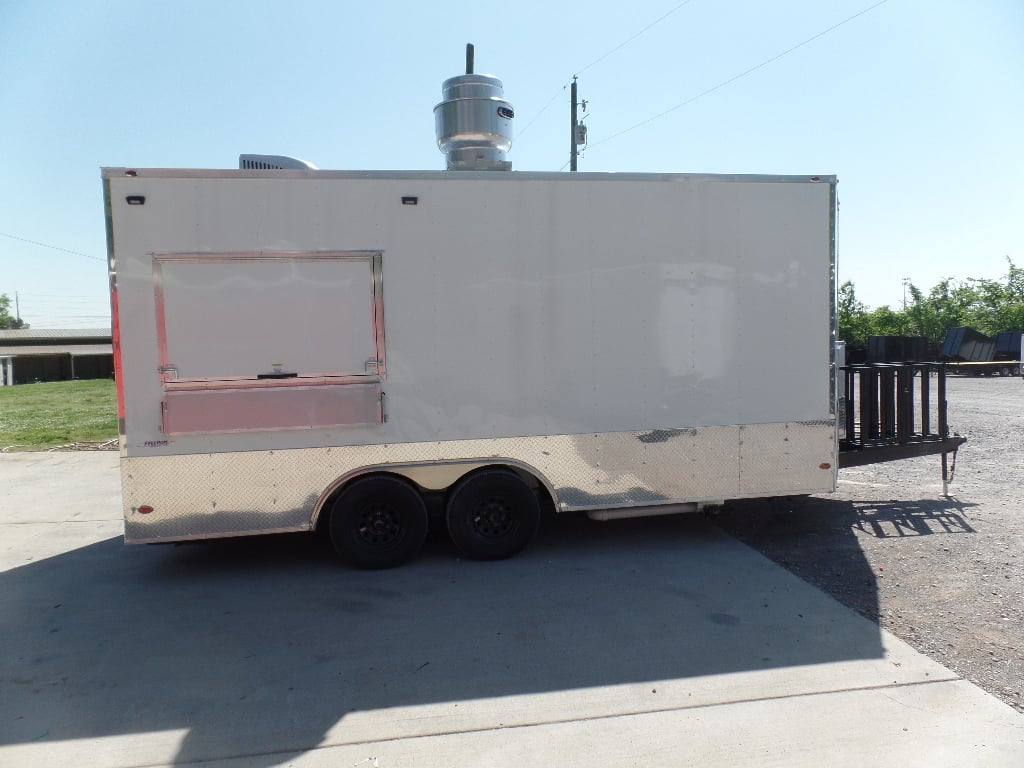 270-8.5-x-18-concession-white-event-food-catering-trailer-26.jpg 8.5' x 18' Concession White Event Food Catering Trailer