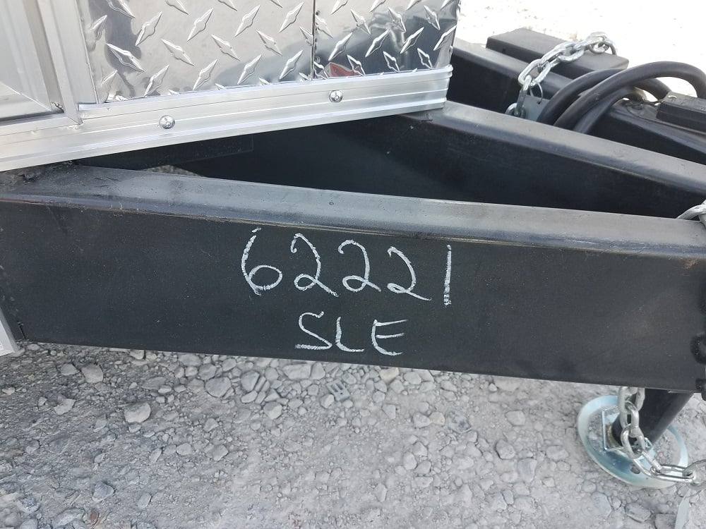 8.5' X 18' Custom Cobalt Blue Enclosed Trailer