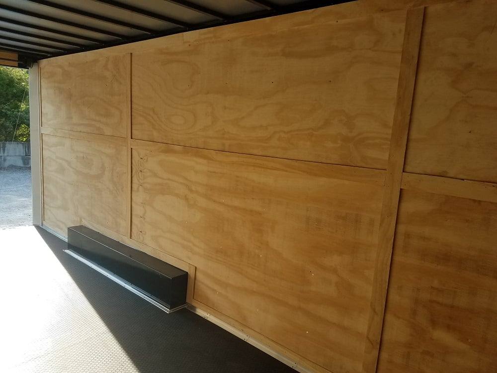 8.5' X 18' Custom Cobalt Blue Enclosed Trailer
