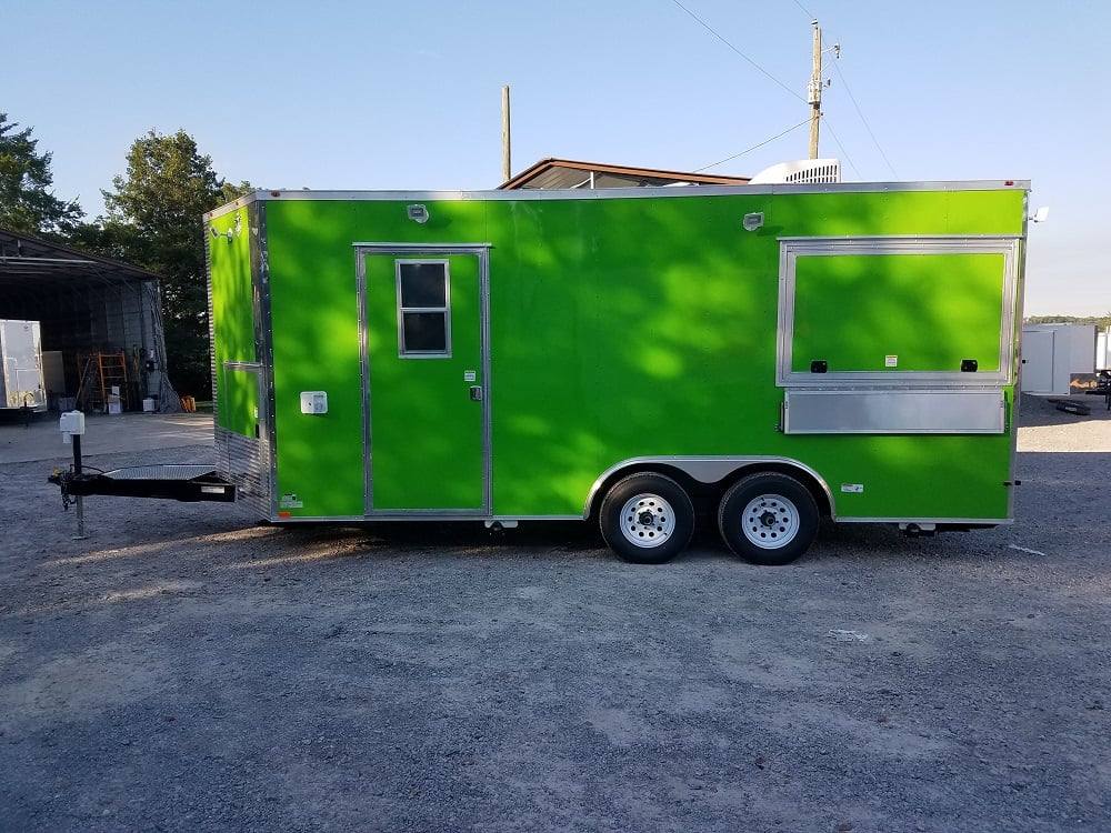 273-8.5-x-18-electric-green-concession-food-trailer-10.jpg 8.5' x 18' Electric Green Concession Food Trailer