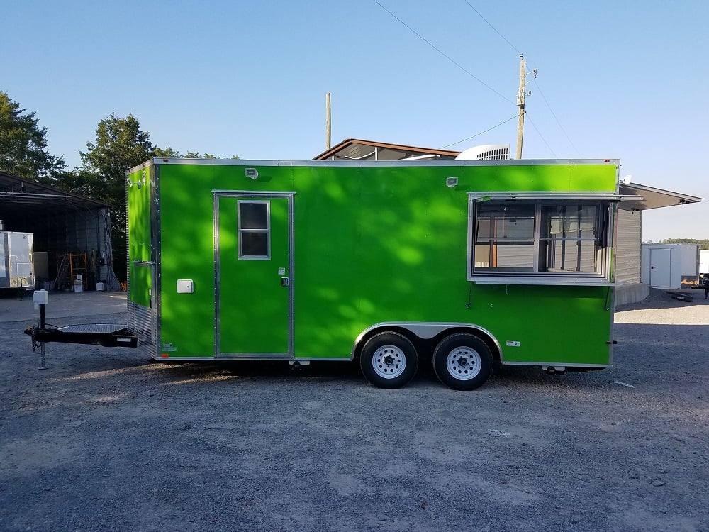 273-8.5-x-18-electric-green-concession-food-trailer-7.jpg 8.5' x 18' Electric Green Concession Food Trailer
