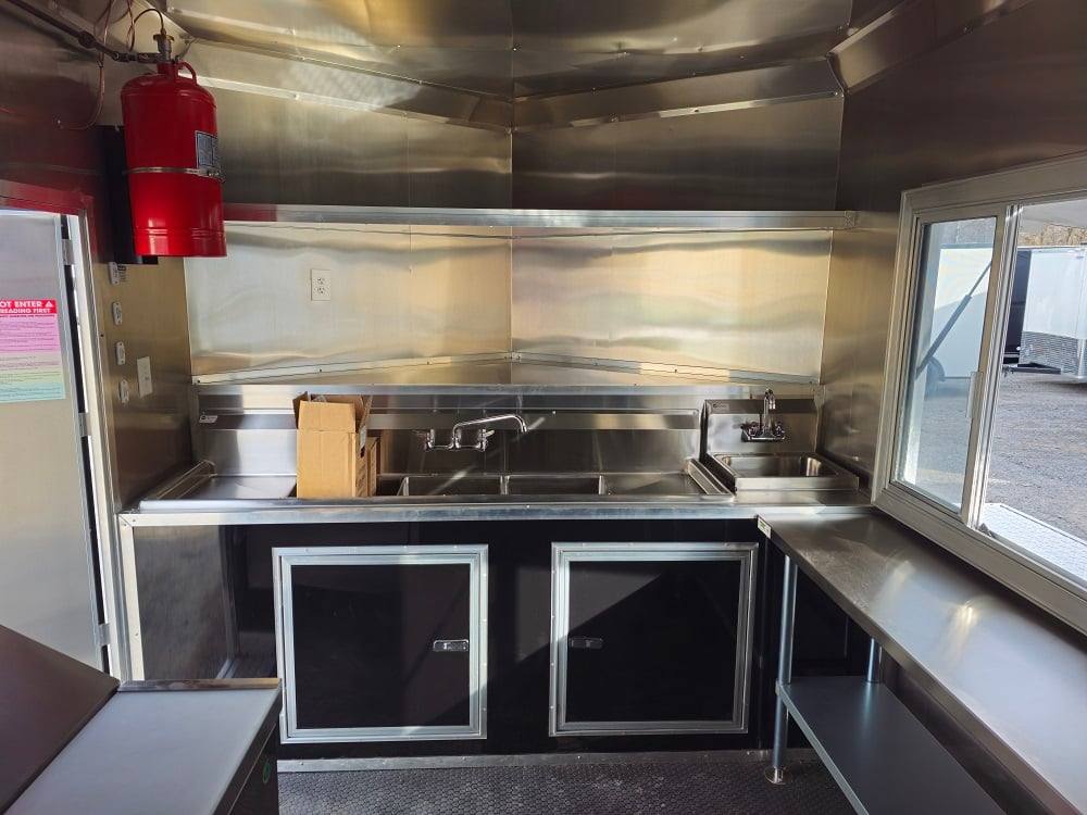 274-8.5-x-18-elite-black-concession-trailer-food-event-catering-14.jpg 8.5' X 18' Elite Black Concession Trailer Food Event Catering