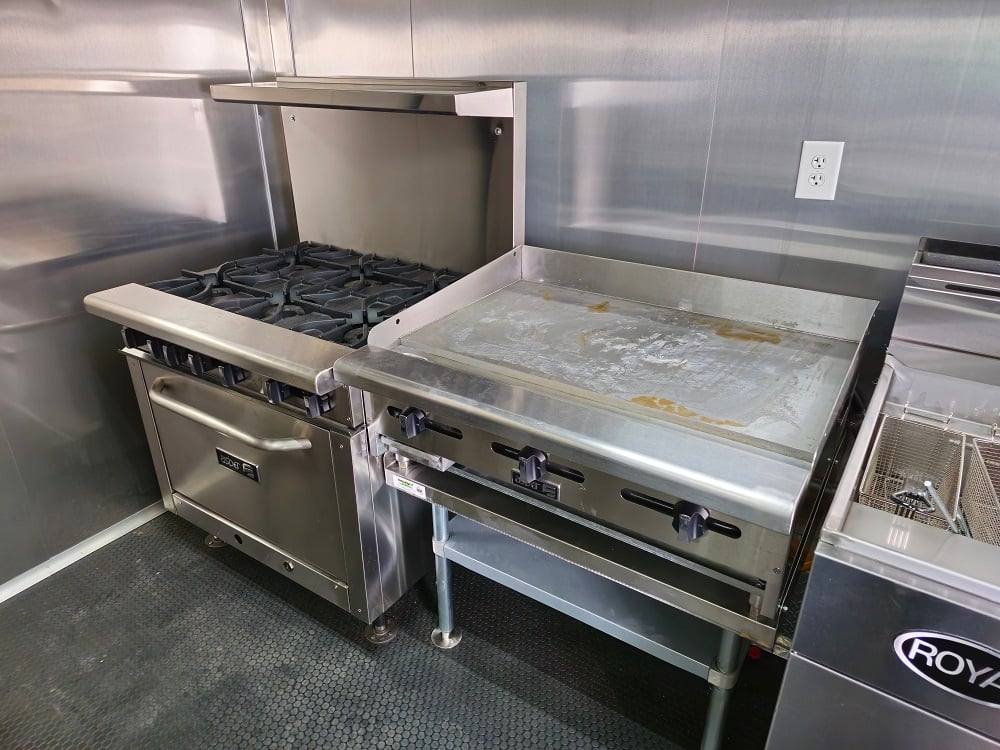 274-8.5-x-18-elite-black-concession-trailer-food-event-catering-19.jpg 8.5' X 18' Elite Black Concession Trailer Food Event Catering