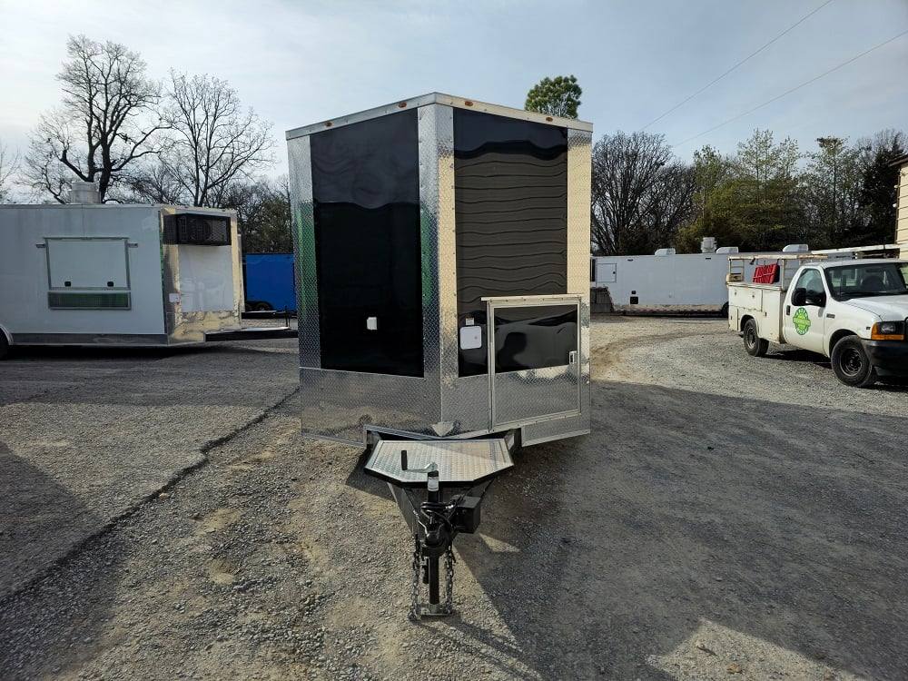 274-8.5-x-18-elite-black-concession-trailer-food-event-catering-2.jpg 8.5' X 18' Elite Black Concession Trailer Food Event Catering