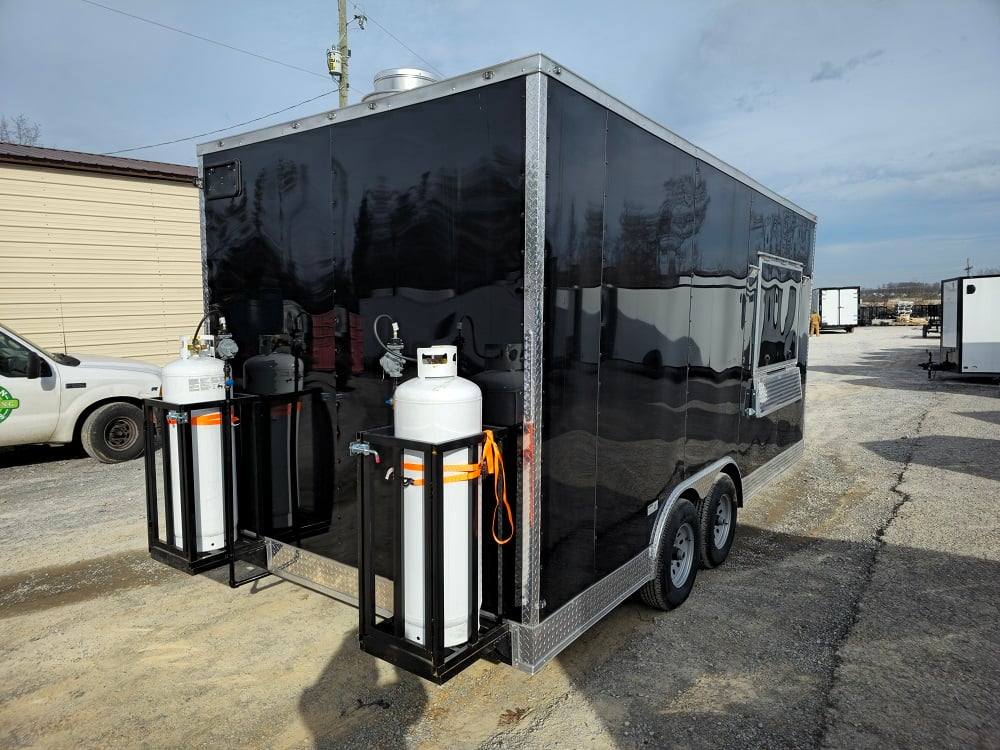 274-8.5-x-18-elite-black-concession-trailer-food-event-catering-7.jpg 8.5' X 18' Elite Black Concession Trailer Food Event Catering
