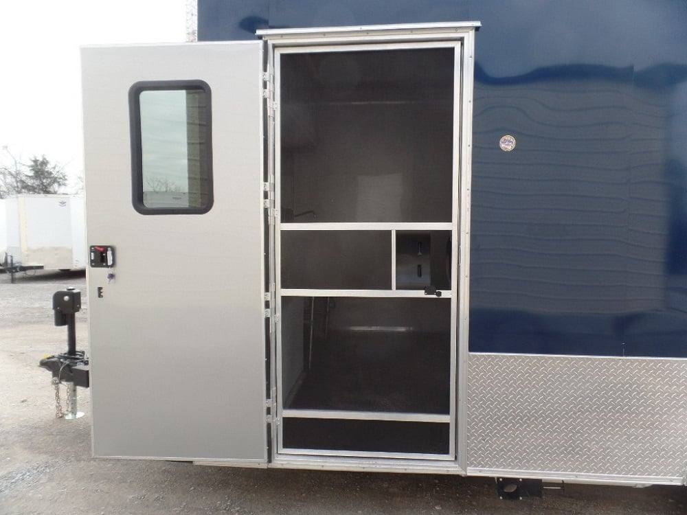 275-8.5-x-18-indigo-blue-flat-nose-concession-food-trailer-19.jpg 8.5' x 18' Indigo Blue Flat Nose Concession Food Trailer