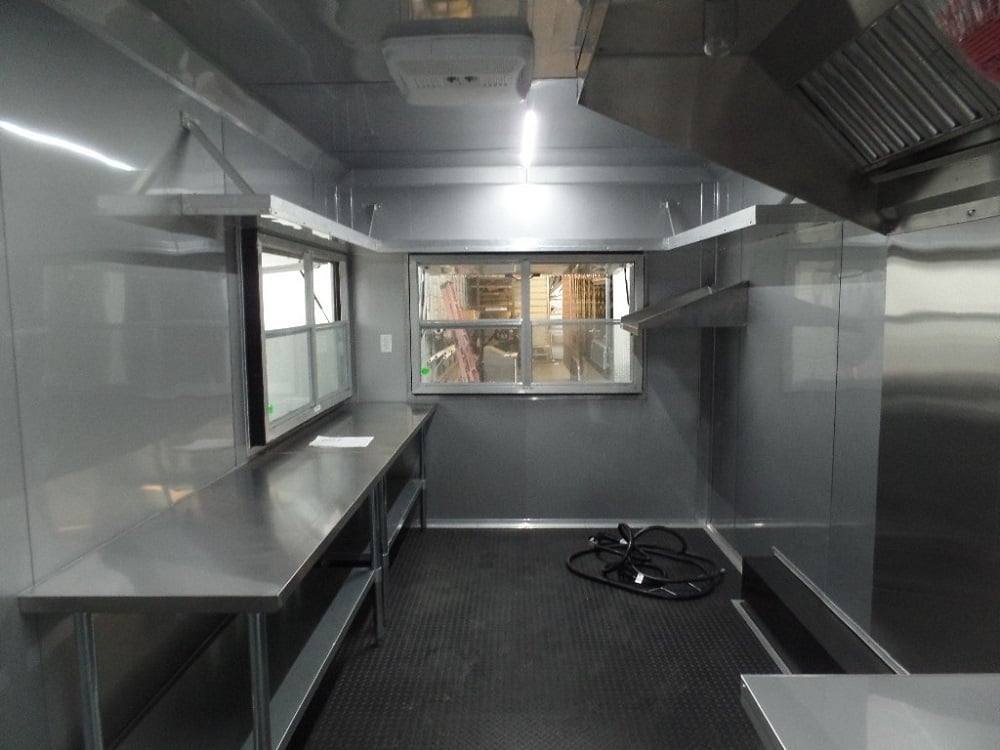 275-8.5-x-18-indigo-blue-flat-nose-concession-food-trailer-25.jpg 8.5' x 18' Indigo Blue Flat Nose Concession Food Trailer