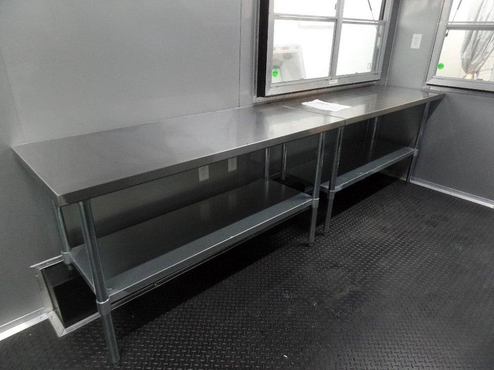 275-8.5-x-18-indigo-blue-flat-nose-concession-food-trailer-5.jpg 8.5' x 18' Indigo Blue Flat Nose Concession Food Trailer