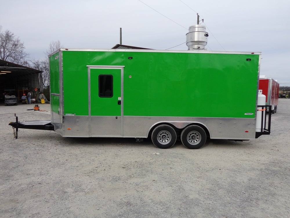 277-8.5-x-18-lime-green-concession-food-trailer-with-appliances-11.jpg 8.5' x 18' Lime Green Concession Food Trailer With Appliances