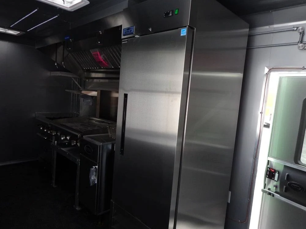 277-8.5-x-18-lime-green-concession-food-trailer-with-appliances-14.webp 8.5' x 18' Lime Green Concession Food Trailer With Appliances