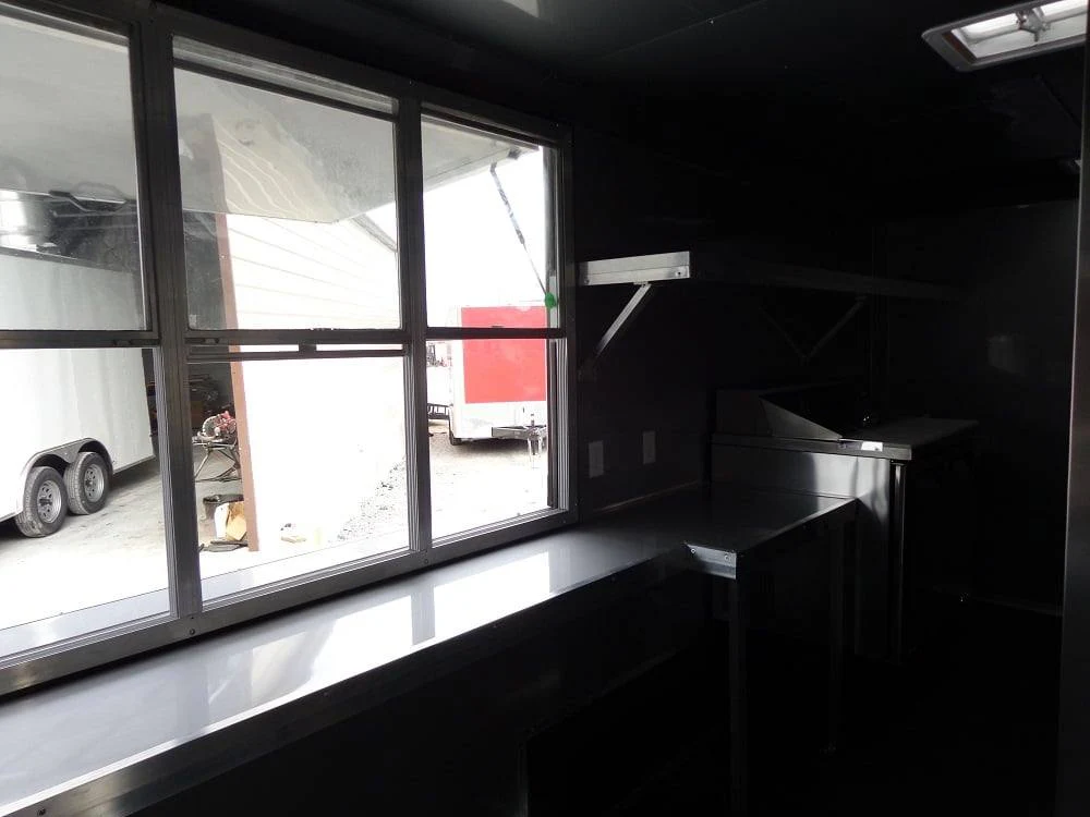 277-8.5-x-18-lime-green-concession-food-trailer-with-appliances-5.webp 8.5' x 18' Lime Green Concession Food Trailer With Appliances