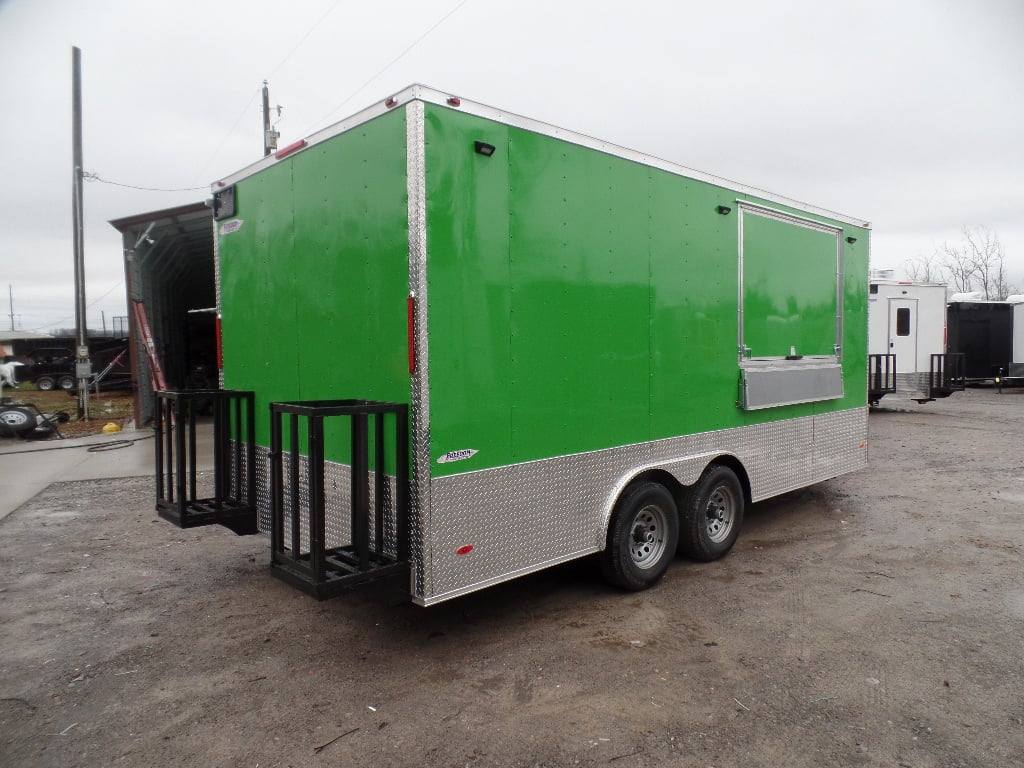 279-8.5-x-18-lime-green-mexican-concession-food-trailer-13.jpg 8.5' x 18' Lime Green Mexican Concession Food Trailer