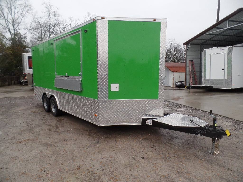 279-8.5-x-18-lime-green-mexican-concession-food-trailer-7.jpg 8.5' x 18' Lime Green Mexican Concession Food Trailer