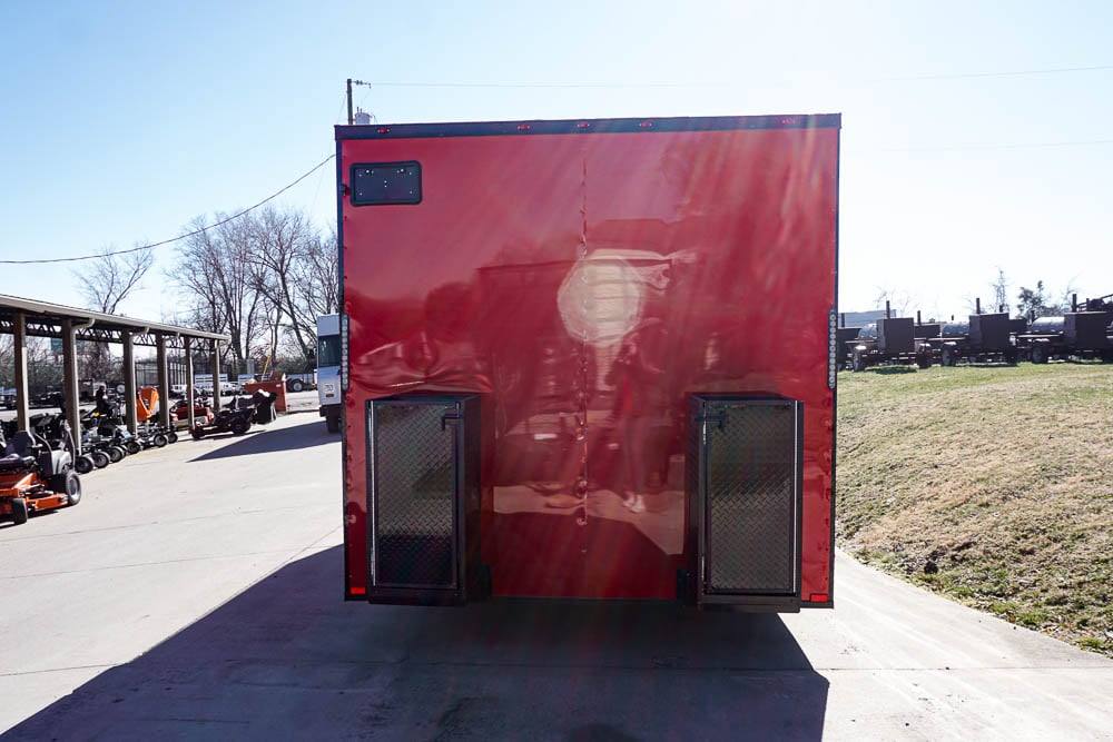 28-8.5-x-20-red-v-nose-concession-with-blackout-trim-vending-6.jpg 8.5 x 20 Red V-Nose Concession with Blackout Trim Vending