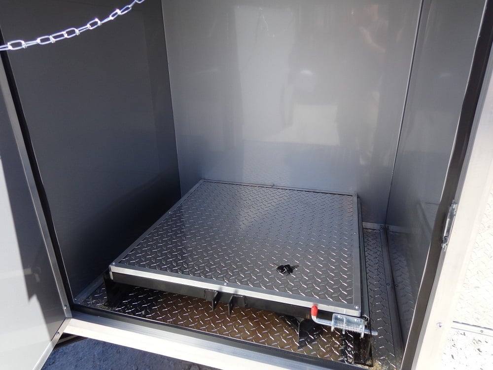 281-8.5-x-18-penske-yellow-concession-food-trailer-5.jpg 8.5' x 18' Penske Yellow Concession Food Trailer