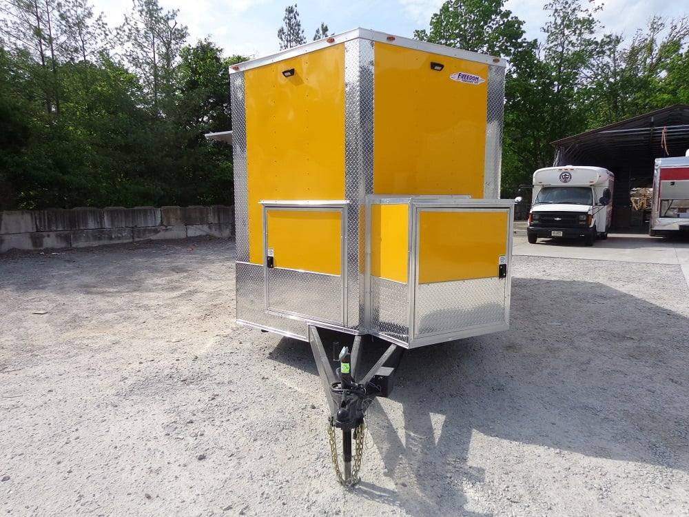 282-8.5-x-18-penske-yellow-concession-food-trailer-with-appliances-13.jpg 8.5' x 18' Penske Yellow Concession Food Trailer With Appliances