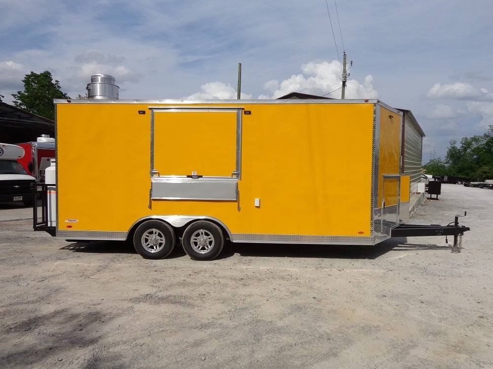 282-8.5-x-18-penske-yellow-concession-food-trailer-with-appliances-19.jpg 8.5' x 18' Penske Yellow Concession Food Trailer With Appliances