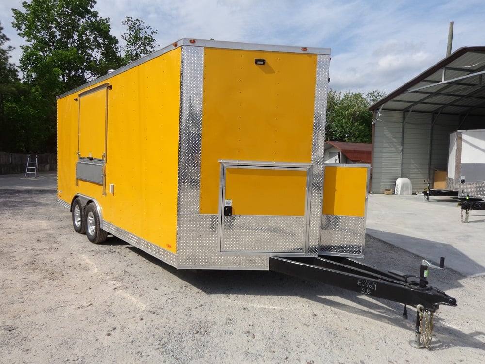 282-8.5-x-18-penske-yellow-concession-food-trailer-with-appliances-23.jpg 8.5' x 18' Penske Yellow Concession Food Trailer With Appliances