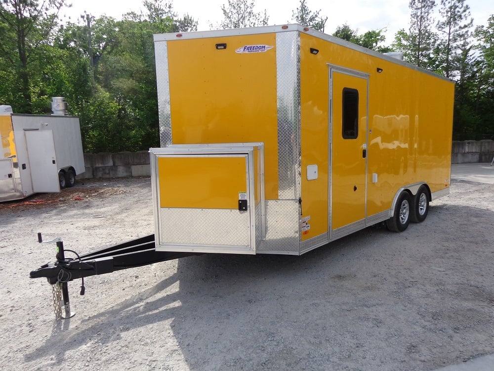 282-8.5-x-18-penske-yellow-concession-food-trailer-with-appliances-26.jpg 8.5' x 18' Penske Yellow Concession Food Trailer With Appliances