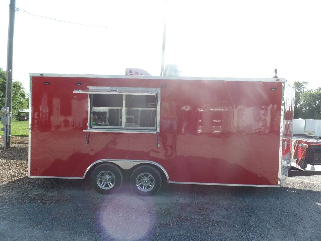283-8.5-x-18-pizza-concession-food-trailer-with-appliances-1.jpg 8.5' x 18' Pizza Concession Food Trailer With Appliances
