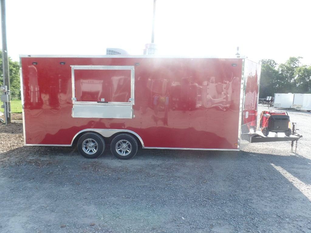 283-8.5-x-18-pizza-concession-food-trailer-with-appliances-2.jpg 8.5' x 18' Pizza Concession Food Trailer With Appliances
