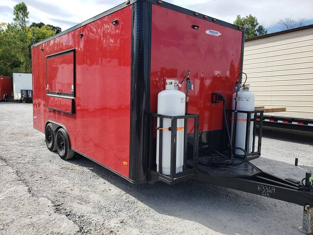 284-8.5-x-18-red-and-black-food-concession-trailer-with-appliances-16.jpg 8.5' x 18' Red and Black Food Concession Trailer With Appliances