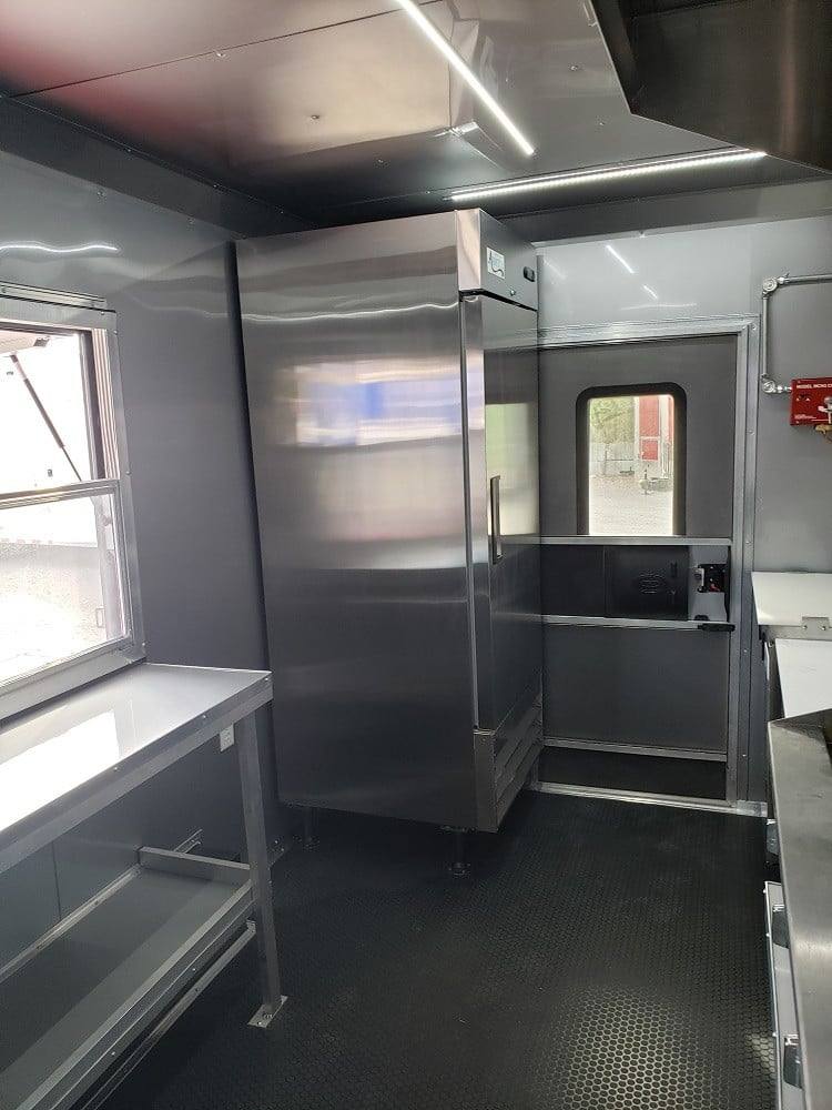 284-8.5-x-18-red-and-black-food-concession-trailer-with-appliances-17.jpg 8.5' x 18' Red and Black Food Concession Trailer With Appliances