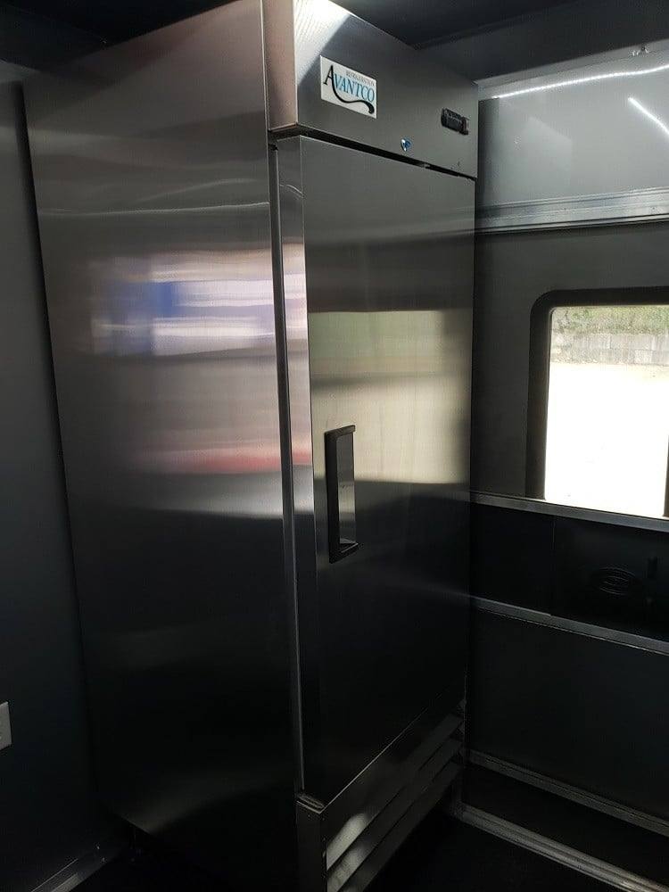 284-8.5-x-18-red-and-black-food-concession-trailer-with-appliances-23.jpg 8.5' x 18' Red and Black Food Concession Trailer With Appliances