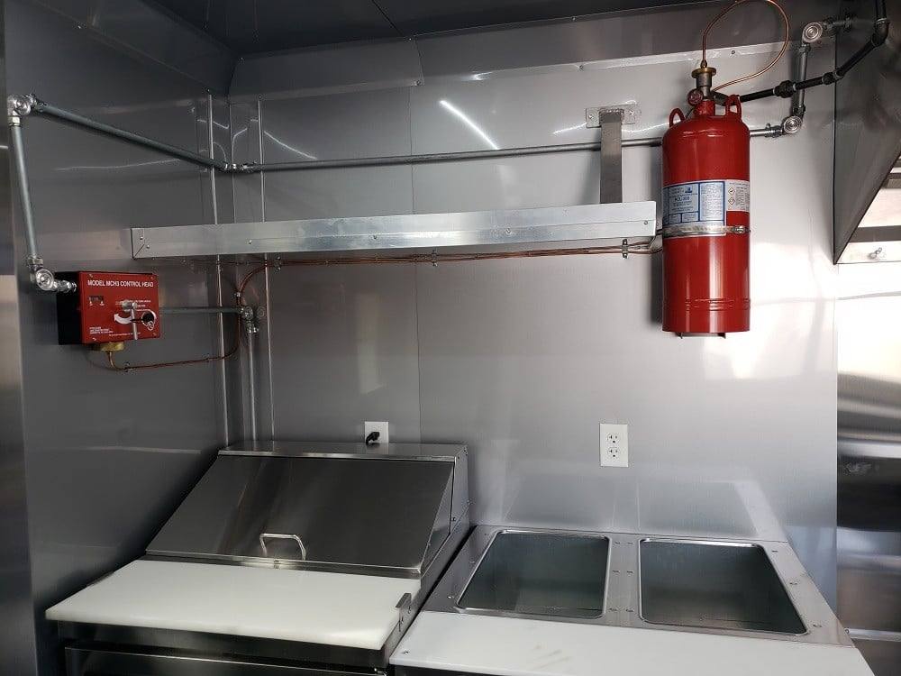 284-8.5-x-18-red-and-black-food-concession-trailer-with-appliances-25.jpg 8.5' x 18' Red and Black Food Concession Trailer With Appliances