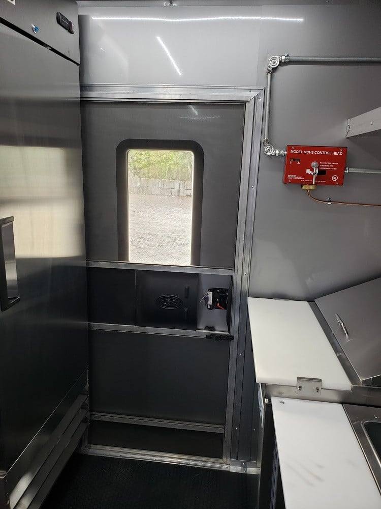 284-8.5-x-18-red-and-black-food-concession-trailer-with-appliances-5.jpg 8.5' x 18' Red and Black Food Concession Trailer With Appliances