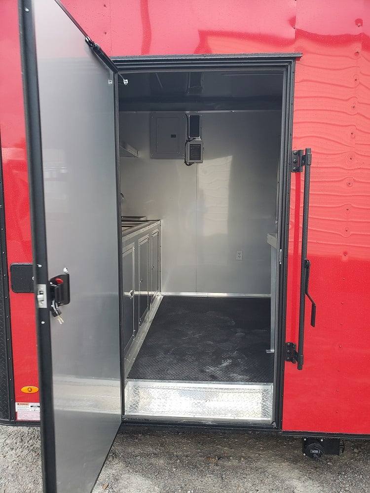 285-8.5-x-18-red-concession-food-trailer-event-catering-30.jpg 8.5' x 18' Red Concession Food Trailer Event Catering