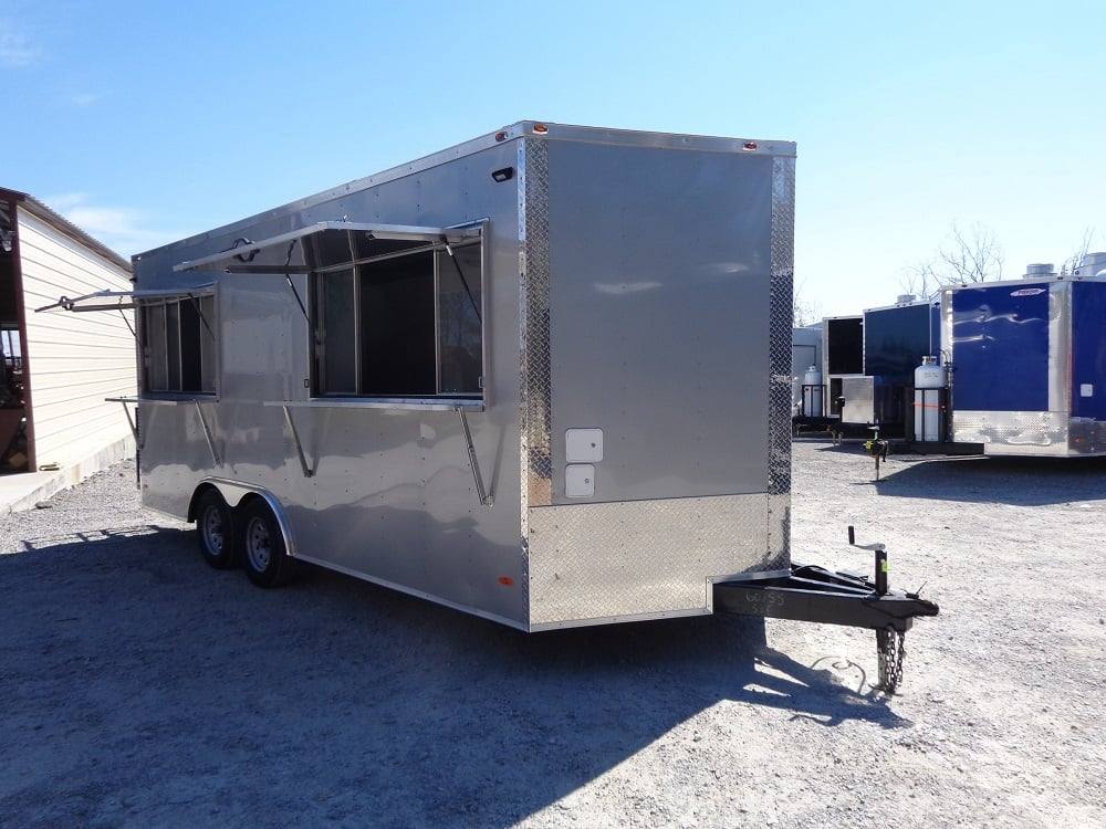 288-8.5-x-18-silver-frost-concession-food-trailer-12.jpg 8.5' x 18' Silver Frost Concession Food Trailer