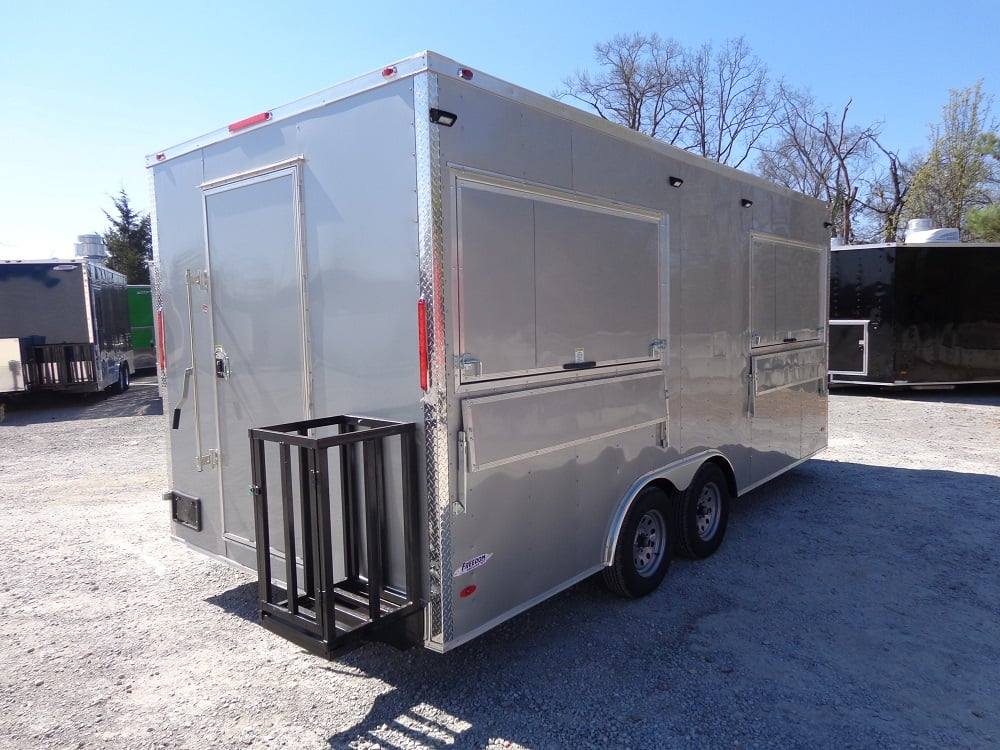 288-8.5-x-18-silver-frost-concession-food-trailer-23.jpg 8.5' x 18' Silver Frost Concession Food Trailer